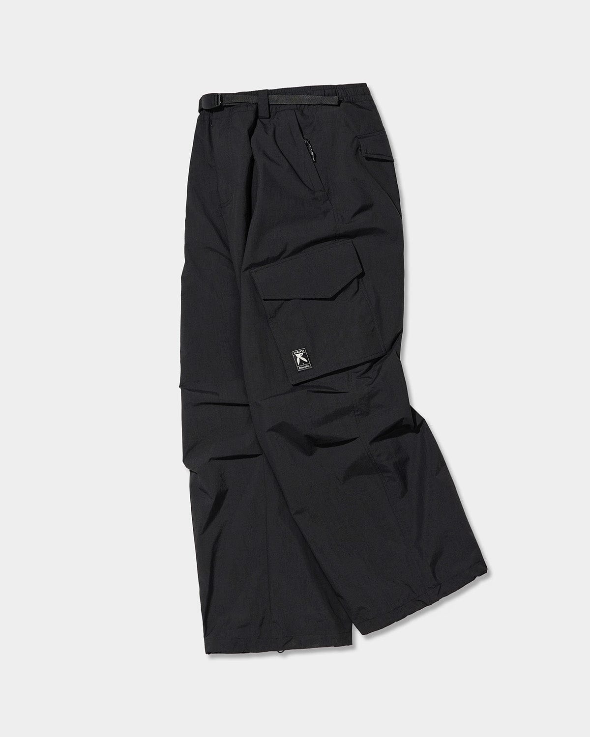 VERT (PLAYBOY X DIMITO) BIG PANTS BLACK (Wide Fit)