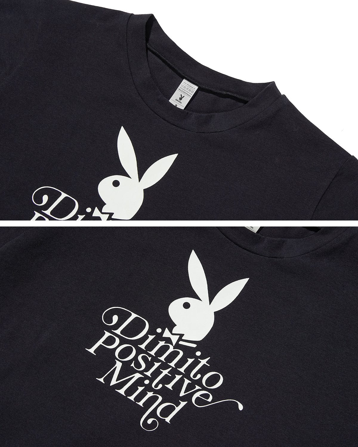 VERT (PLAYBOY X DIMITO) BODYSUIT BLACK