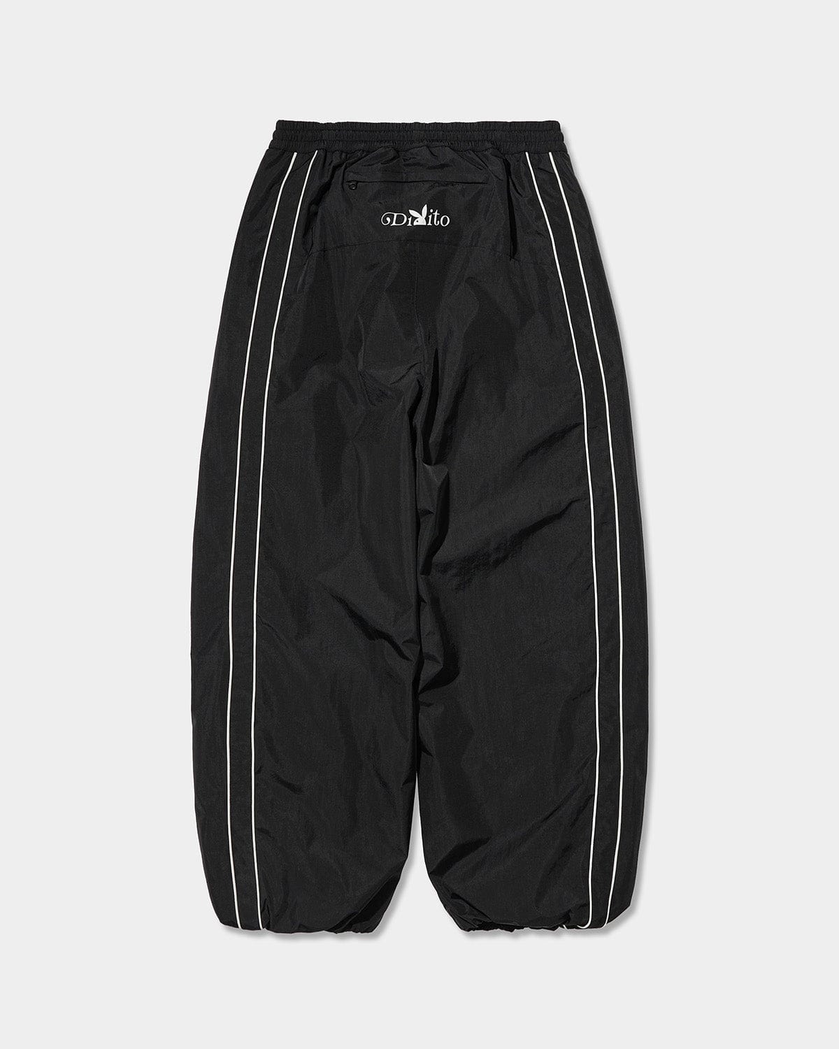 VERT (PLAYBOY X DIMITO) DL PANTS BLACK (Wide Fit)