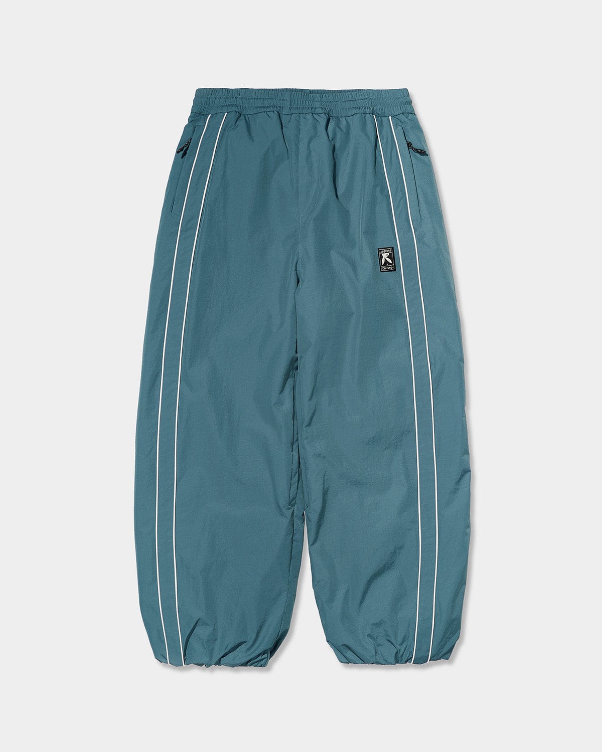 VERT (PLAYBOY X DIMITO) DL PANTS DARK TEAL (Wide Fit)