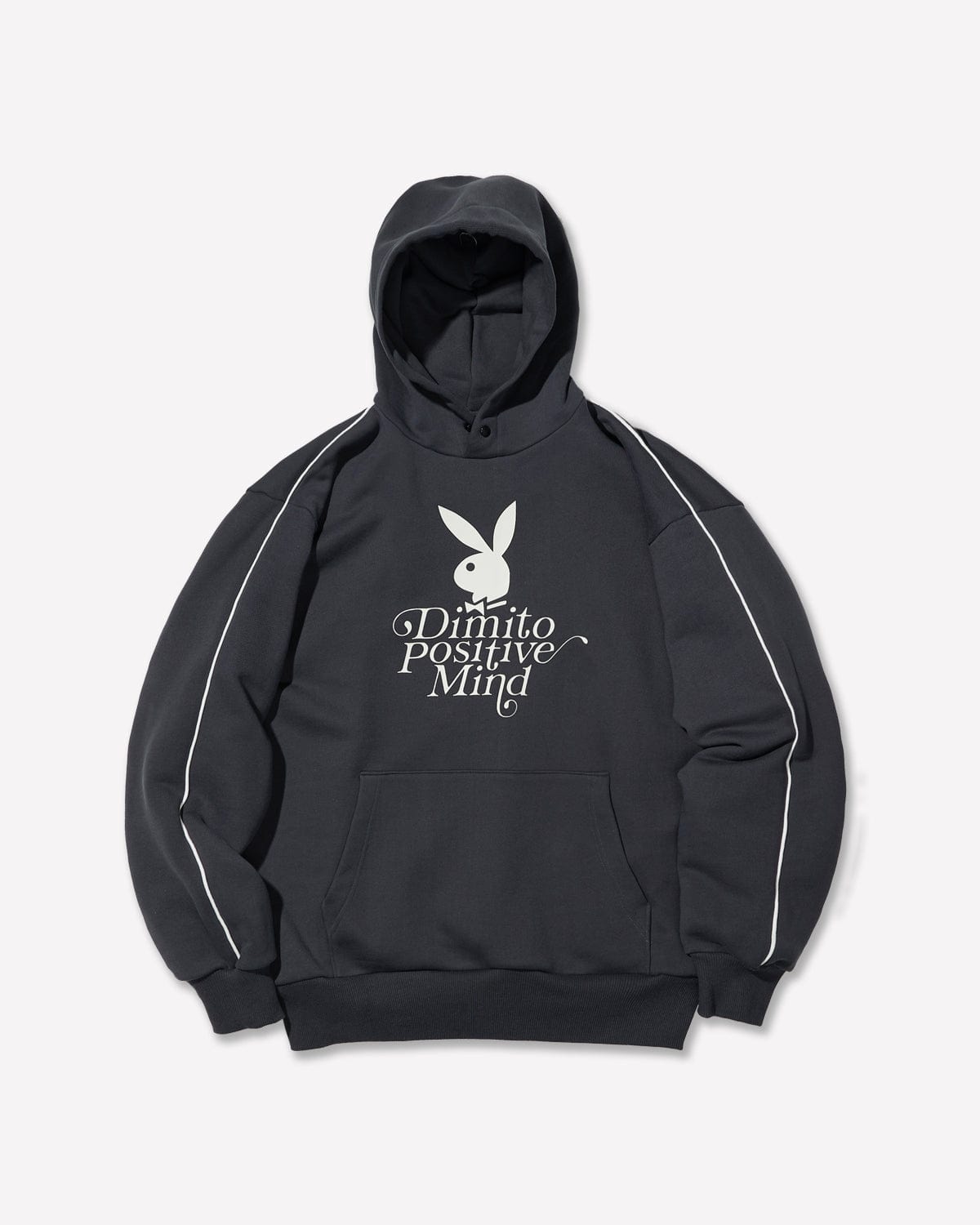 VERT (PLAYBOY X DIMITO) HOODIE CHARCOAL