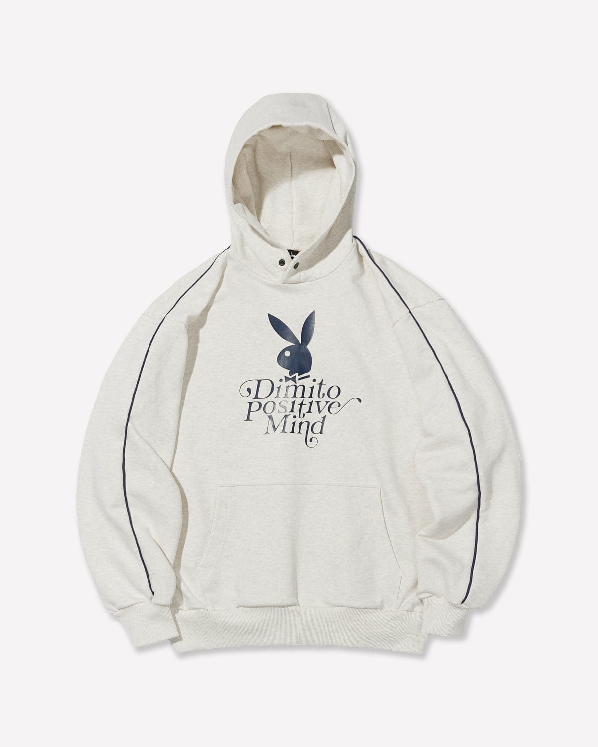 VERT (PLAYBOY X DIMITO) HOODIE MEAL GREY