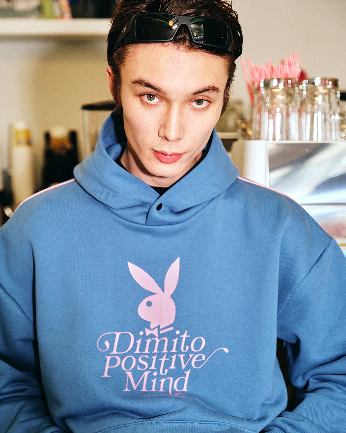 VERT (PLAYBOY X DIMITO) HOODIE TEAL