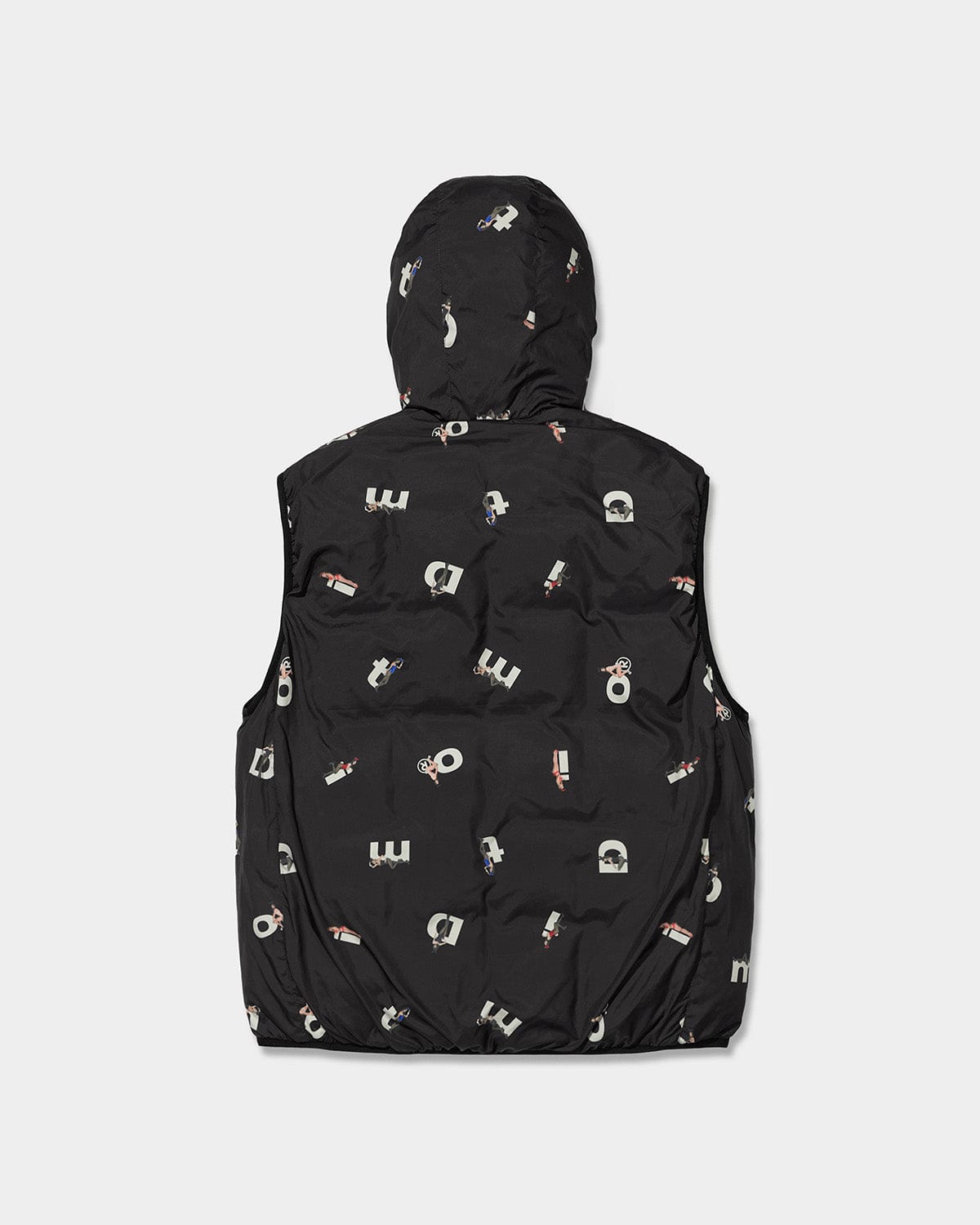 VERT (PLAYBOY X DIMITO) REVERSIBLE HD DOWN VEST TAFFY