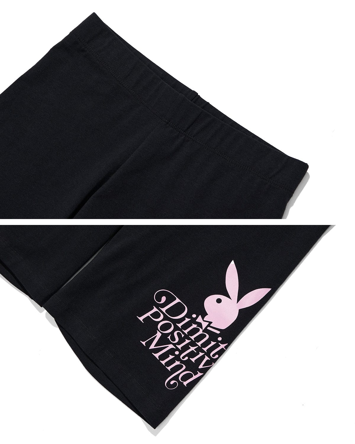 VERT (PLAYBOY X DIMITO) SPANDEX BIKER SHORT BLACK