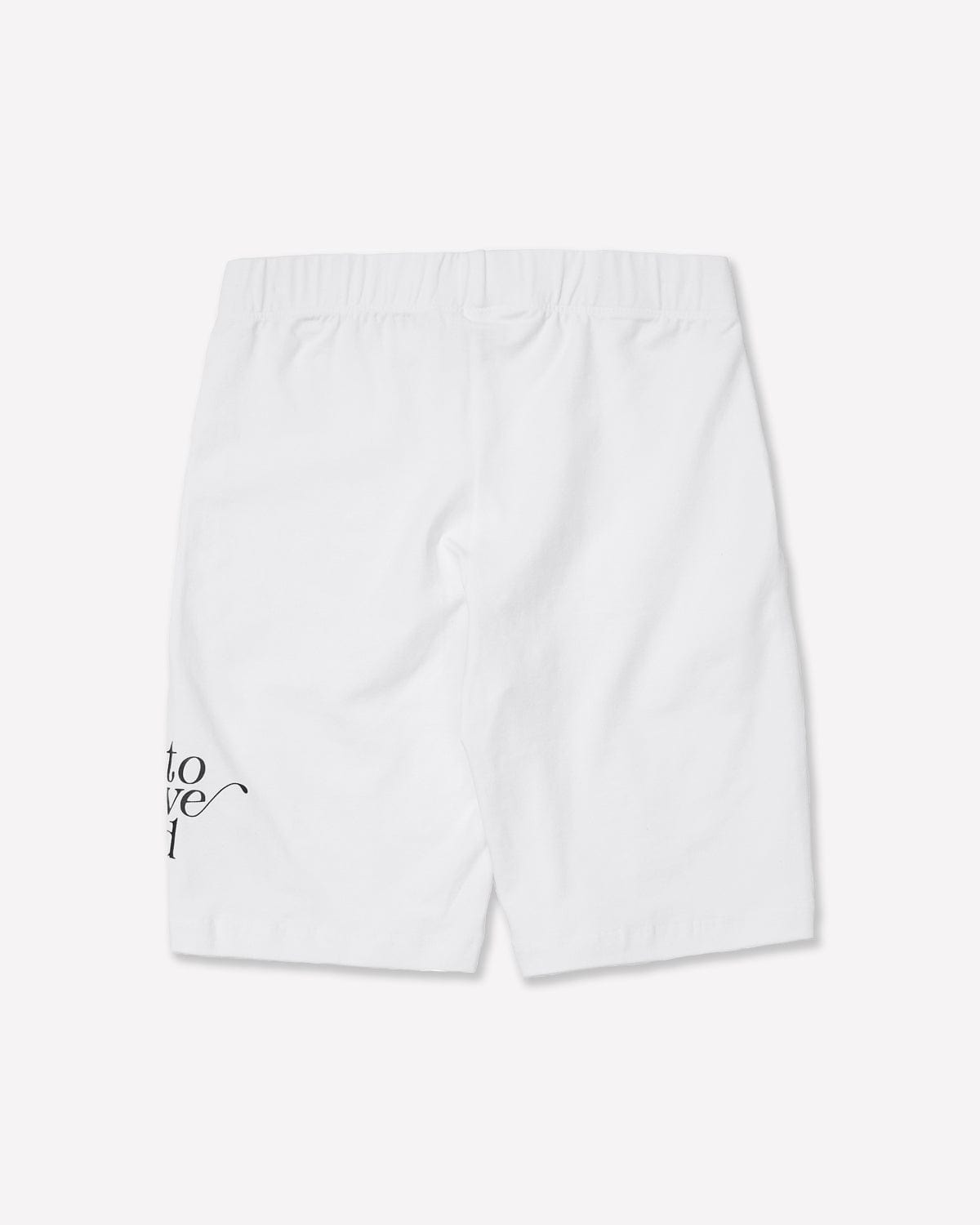 VERT (PLAYBOY X DIMITO) SPANDEX BIKER SHORT WHITE