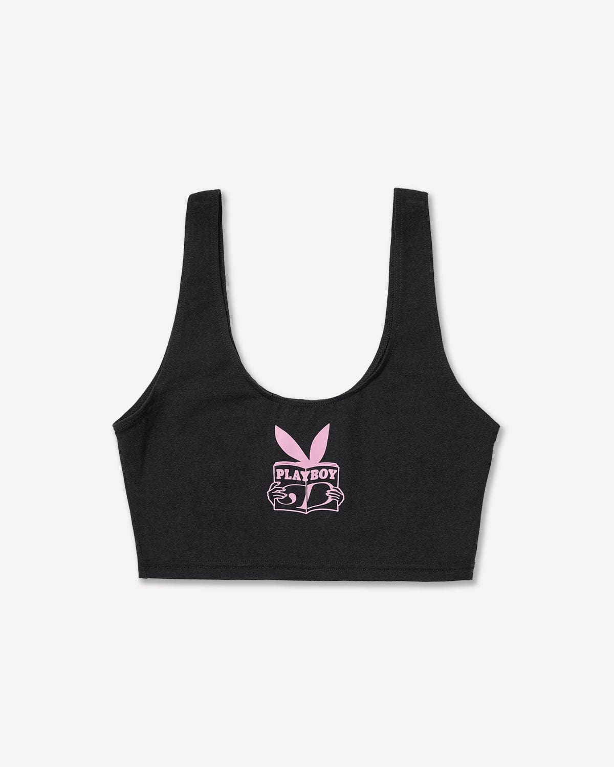 VERT (PLAYBOY X DIMITO) SPANDEX TANK TOP BLACK