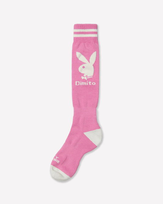 VERT (PLAYBOY X DIMITO) SPORTS SOCKS TAFFY