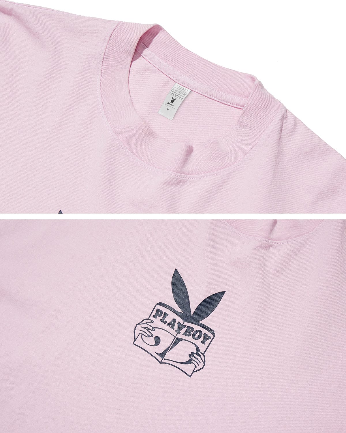 VERT (PLAYBOY X DIMITO) SSV 6.5OZ TEE PINK