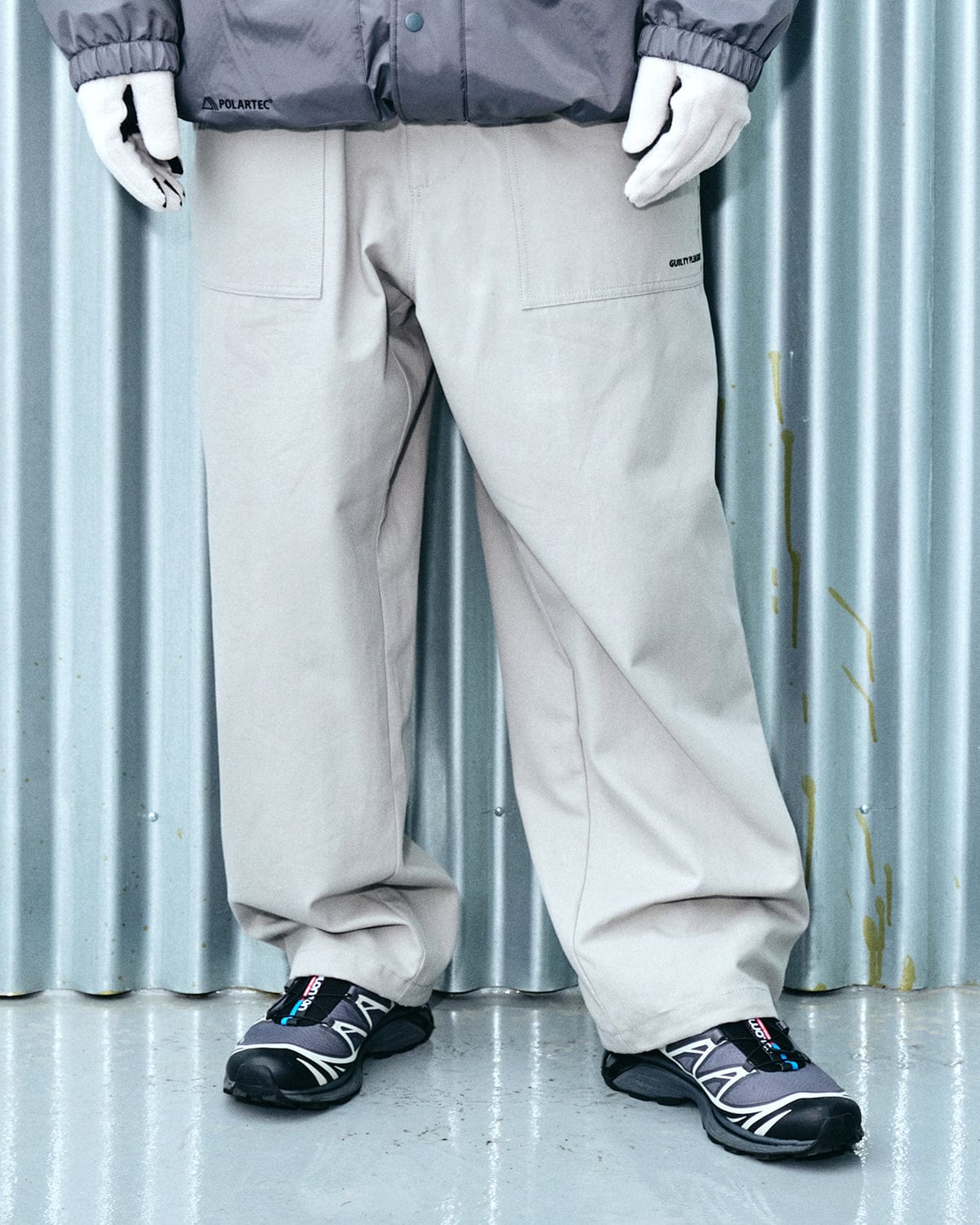 VERT (PLAYBOY X DIMITO) STORM PANTS SLATE GREY