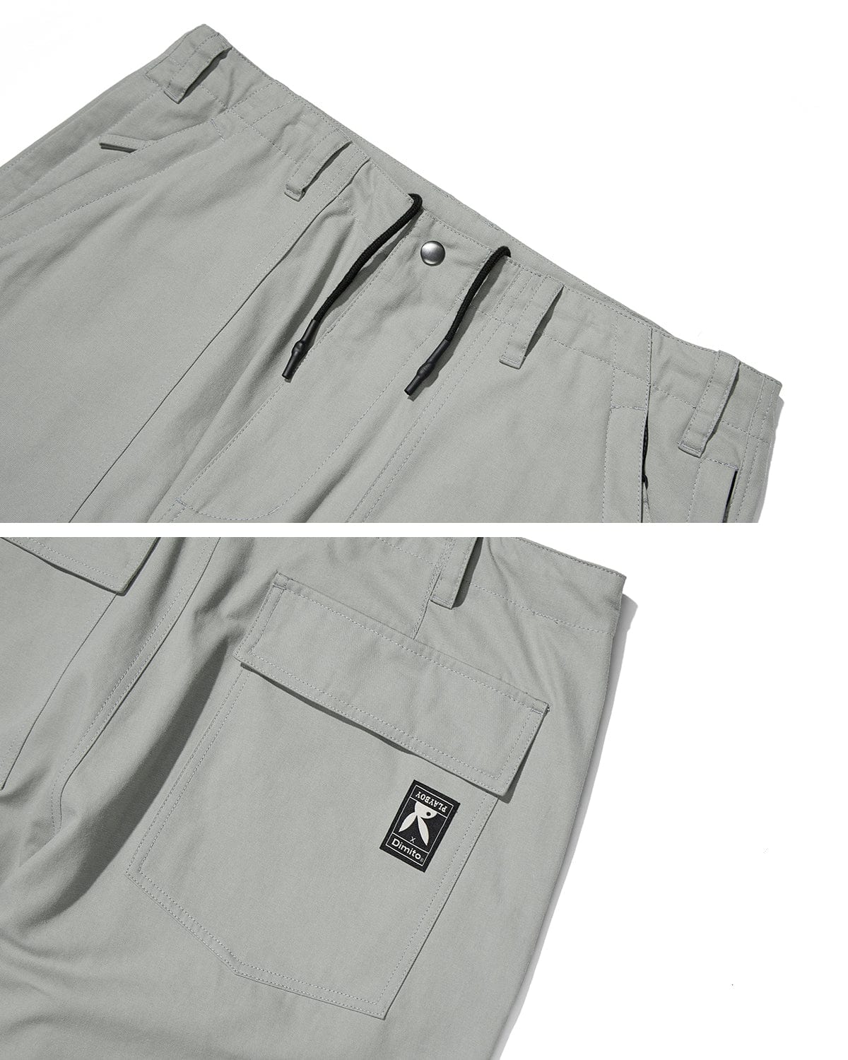 VERT (PLAYBOY X DIMITO) STORM PANTS SLATE GREY