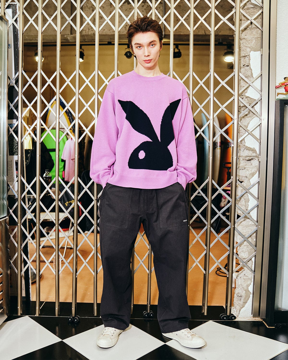 VERT (PLAYBOY X DIMITO) SWEATER TAFFY