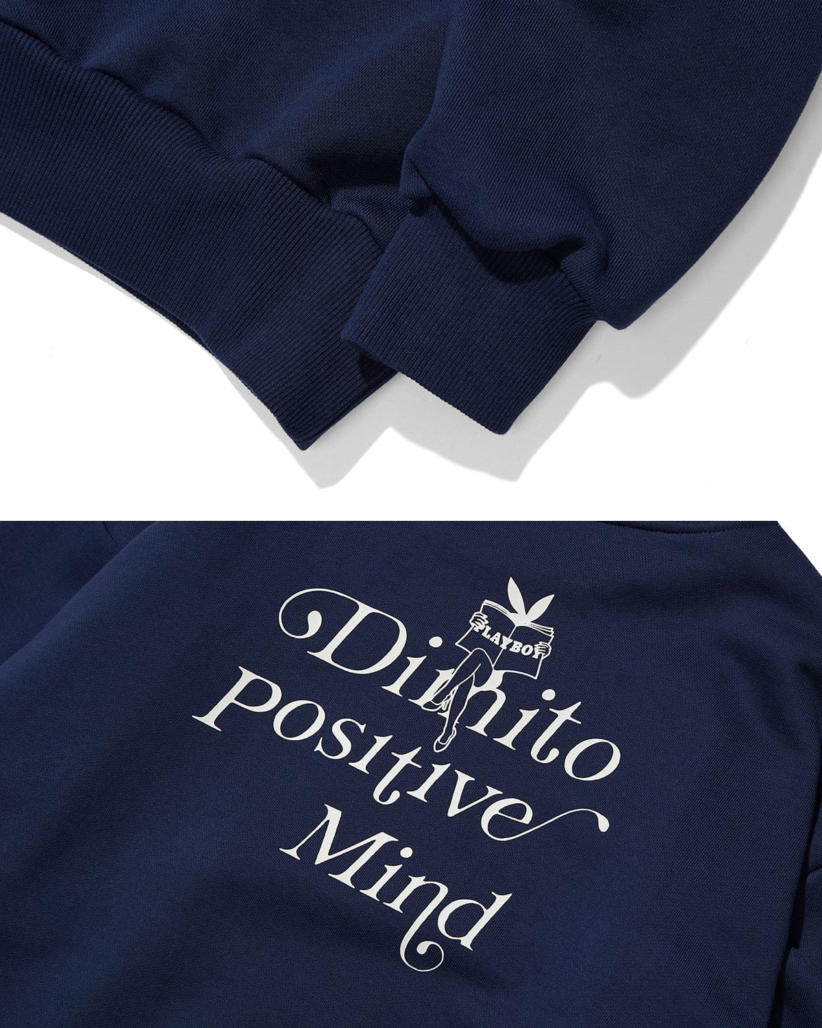 VERT (PLAYBOY X DIMITO) SWEATSHIRTS NAVY