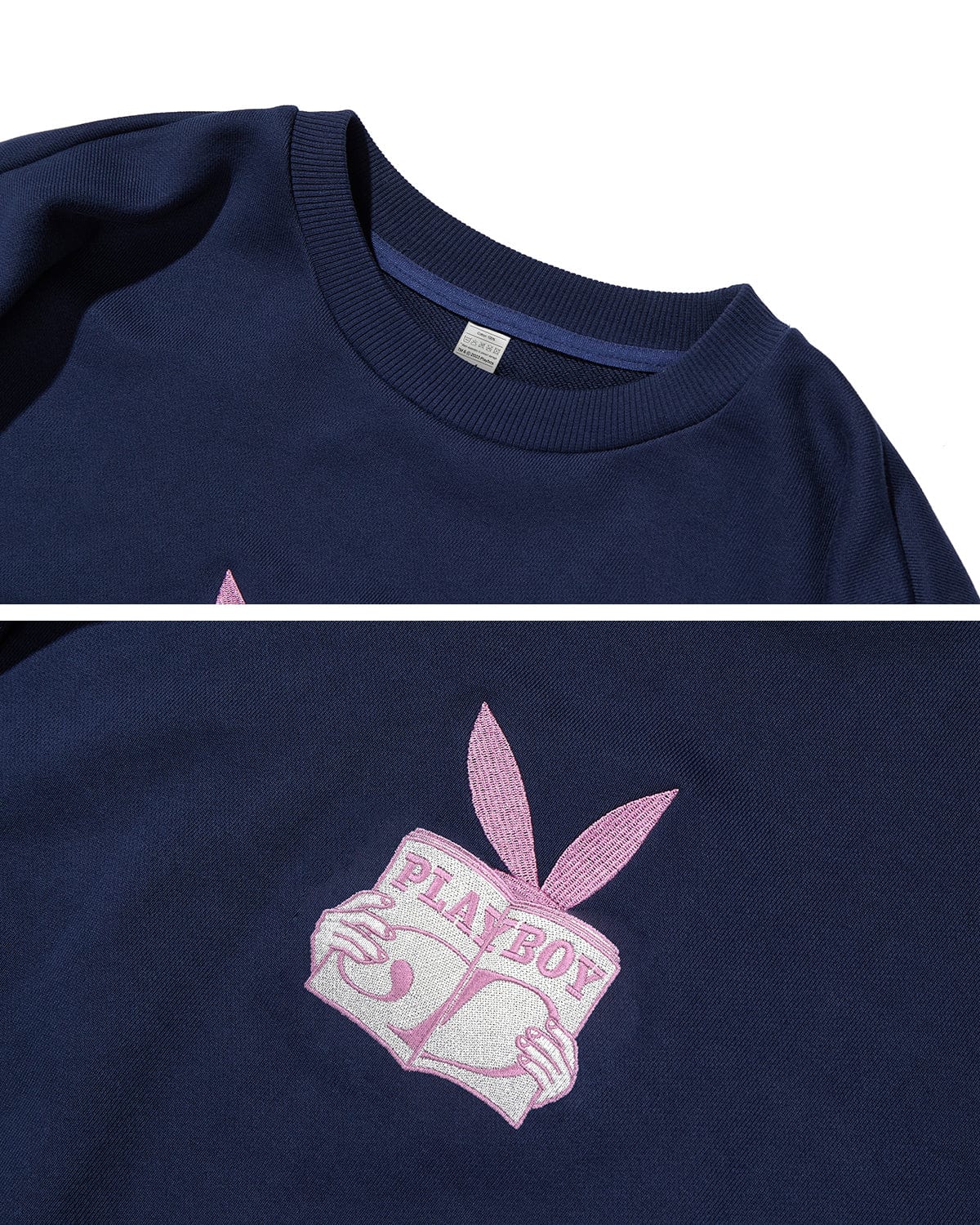 VERT (PLAYBOY X DIMITO) SWEATSHIRTS NAVY