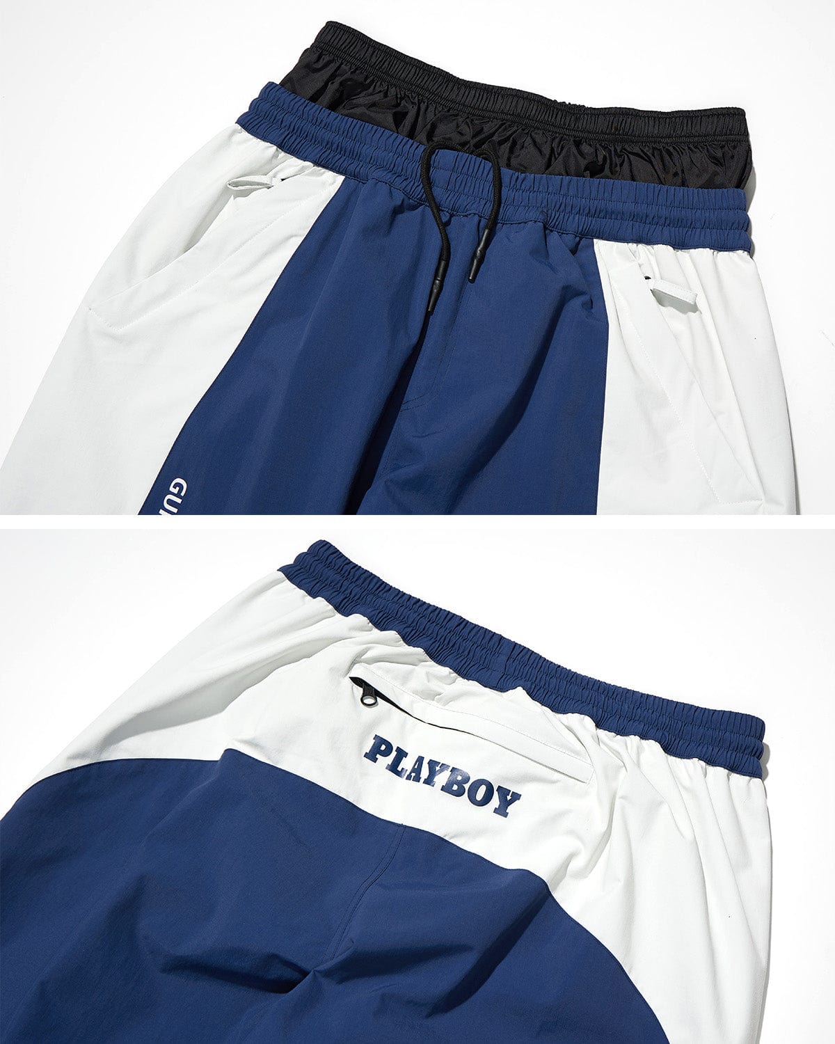 VERT (PLAYBOY X DIMITO) TEAM PANTS NAVY (Semi Wide Fit)