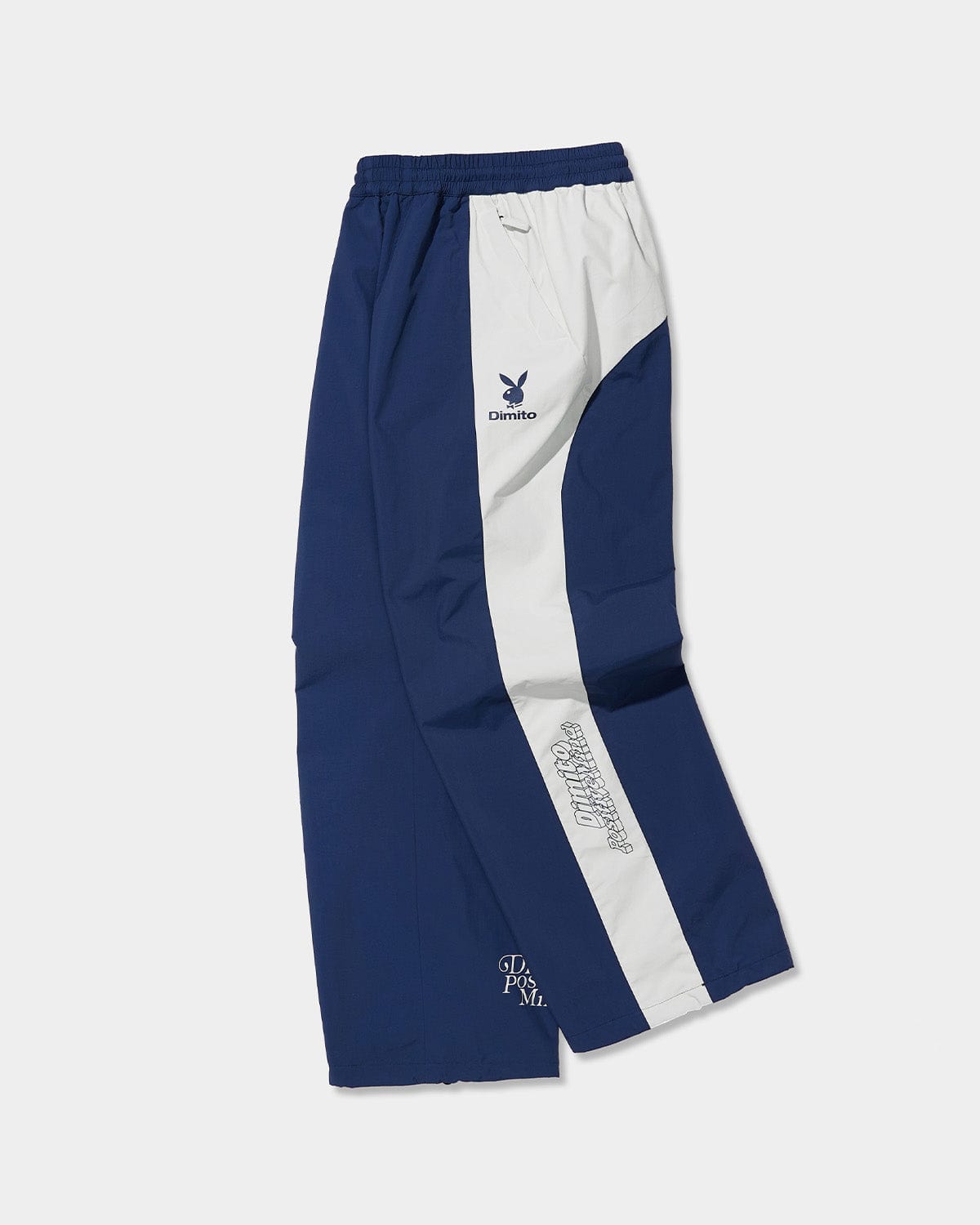 VERT (PLAYBOY X DIMITO) TEAM PANTS NAVY (Semi Wide Fit)