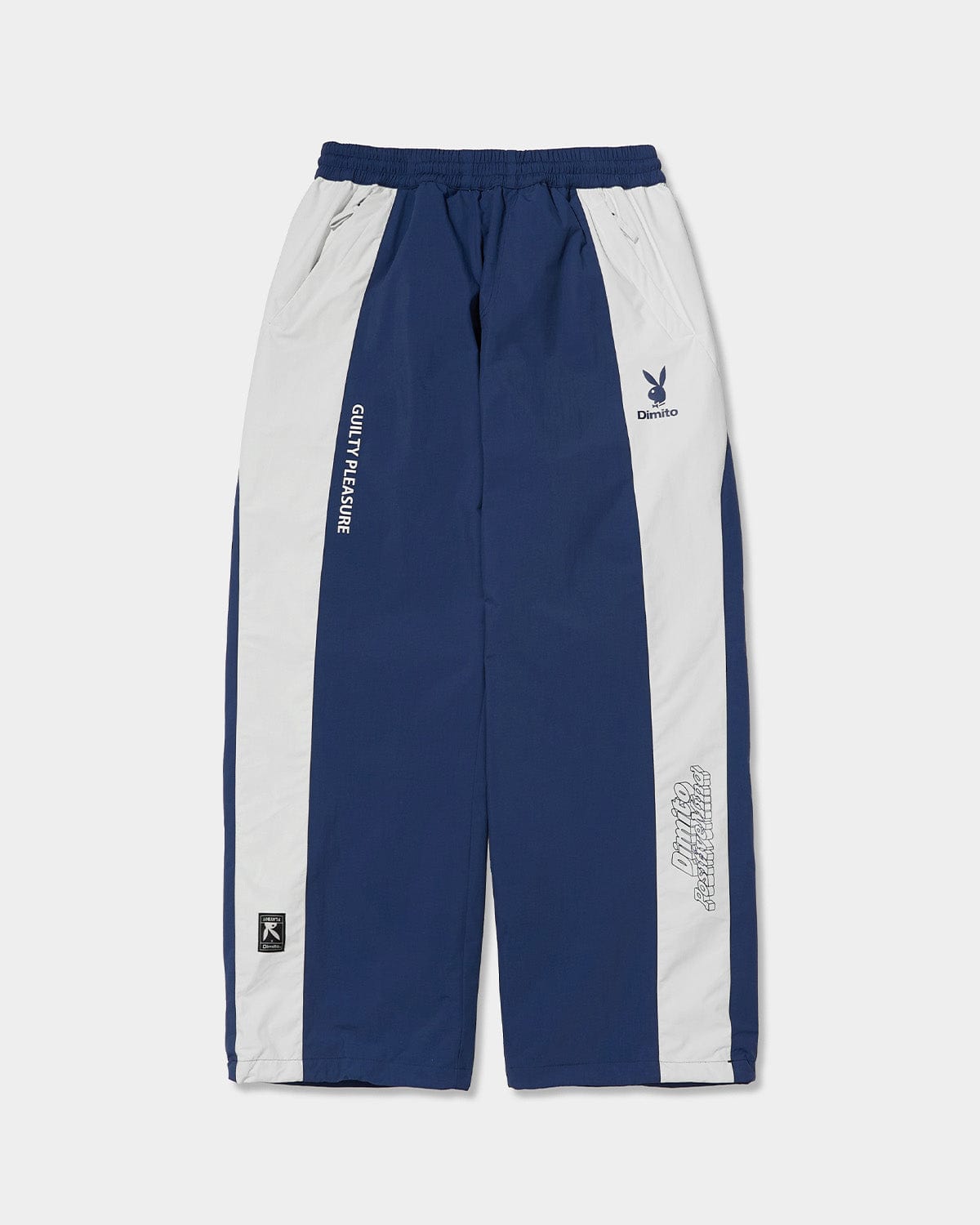 VERT (PLAYBOY X DIMITO) TEAM PANTS NAVY (Semi Wide Fit)