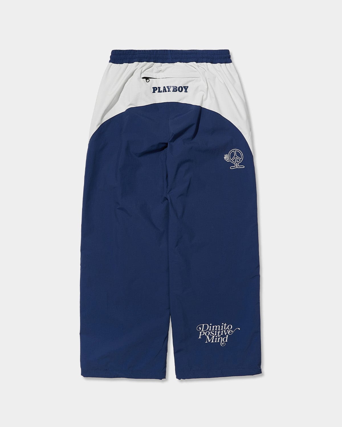 VERT (PLAYBOY X DIMITO) TEAM PANTS NAVY (Semi Wide Fit)