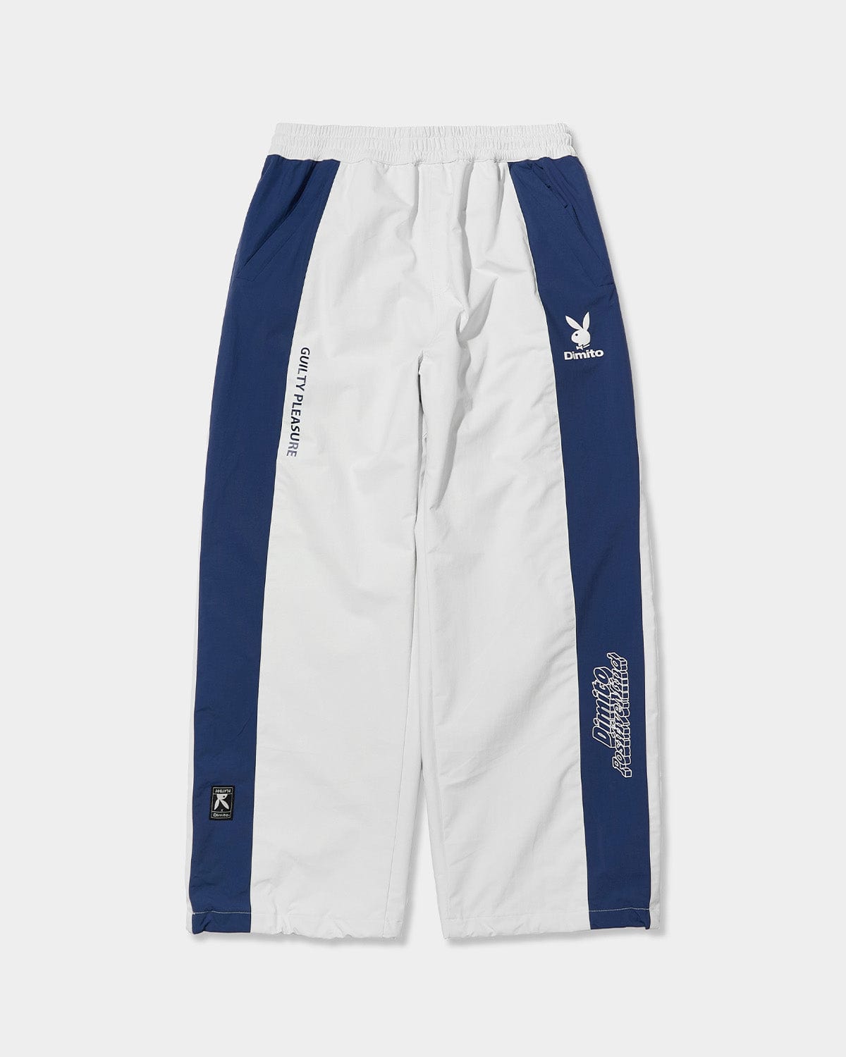 VERT (PLAYBOY X DIMITO) TEAM PANTS OFF WHITE (Semi Wide Fit)