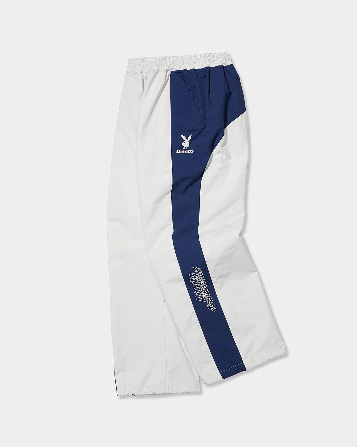 VERT (PLAYBOY X DIMITO) TEAM PANTS OFF WHITE (Semi Wide Fit)