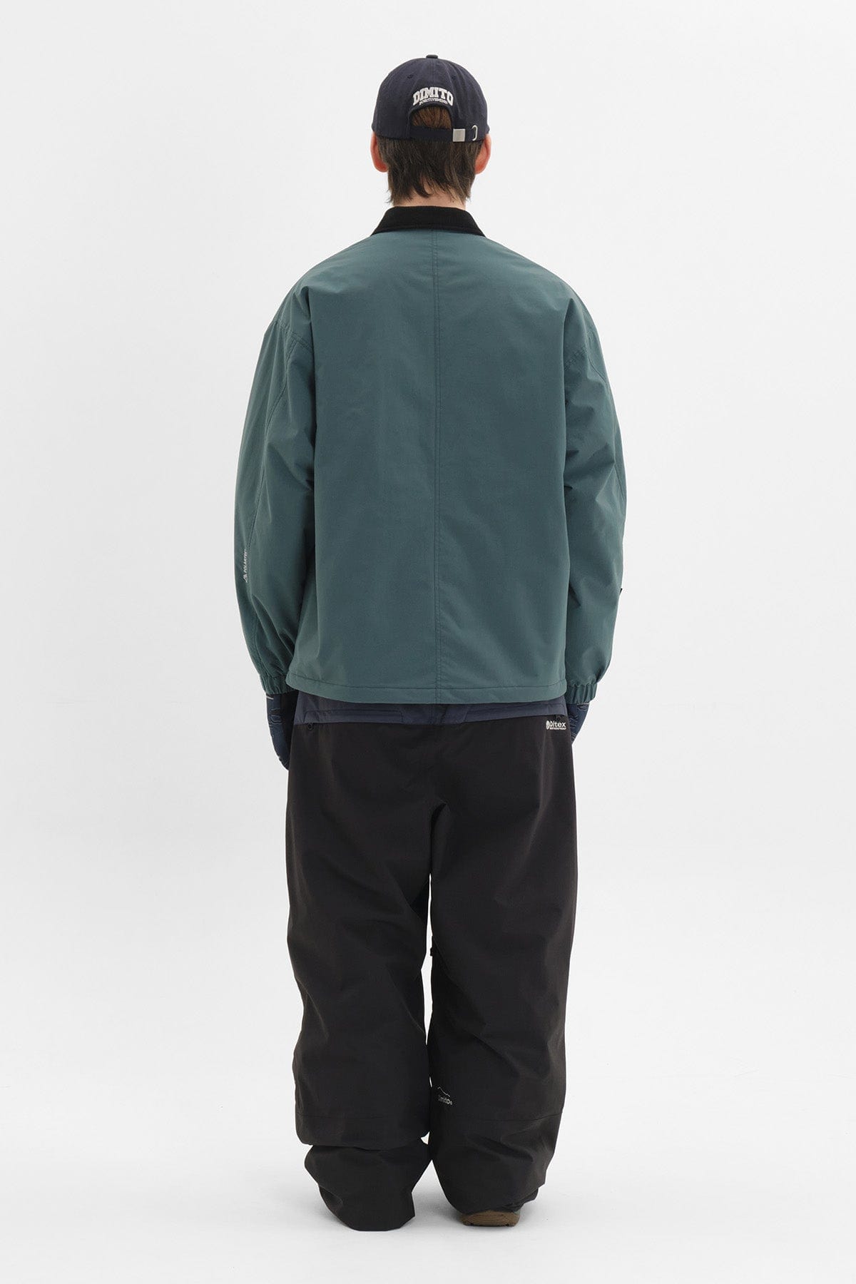 VERT POLARTEC CREW JACKET TEAL GREEN