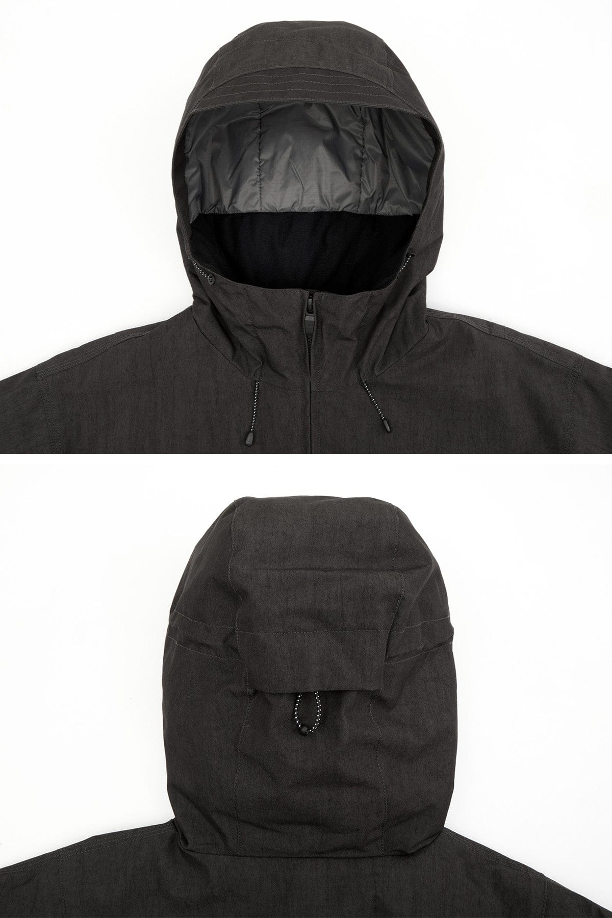 VERT POLARTEC FADE JACKET FADE BLACK