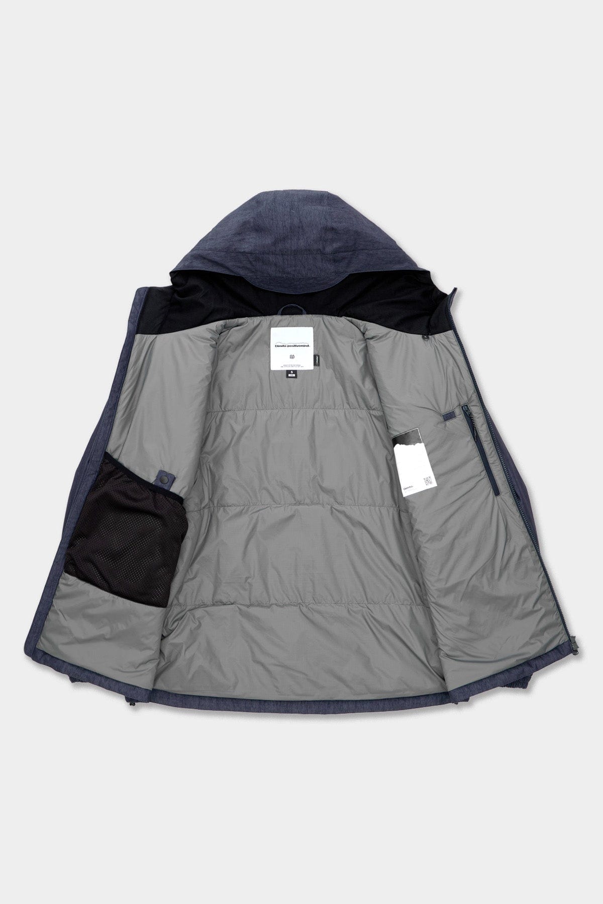 VERT POLARTEC FADE JACKET FADE INDIGO