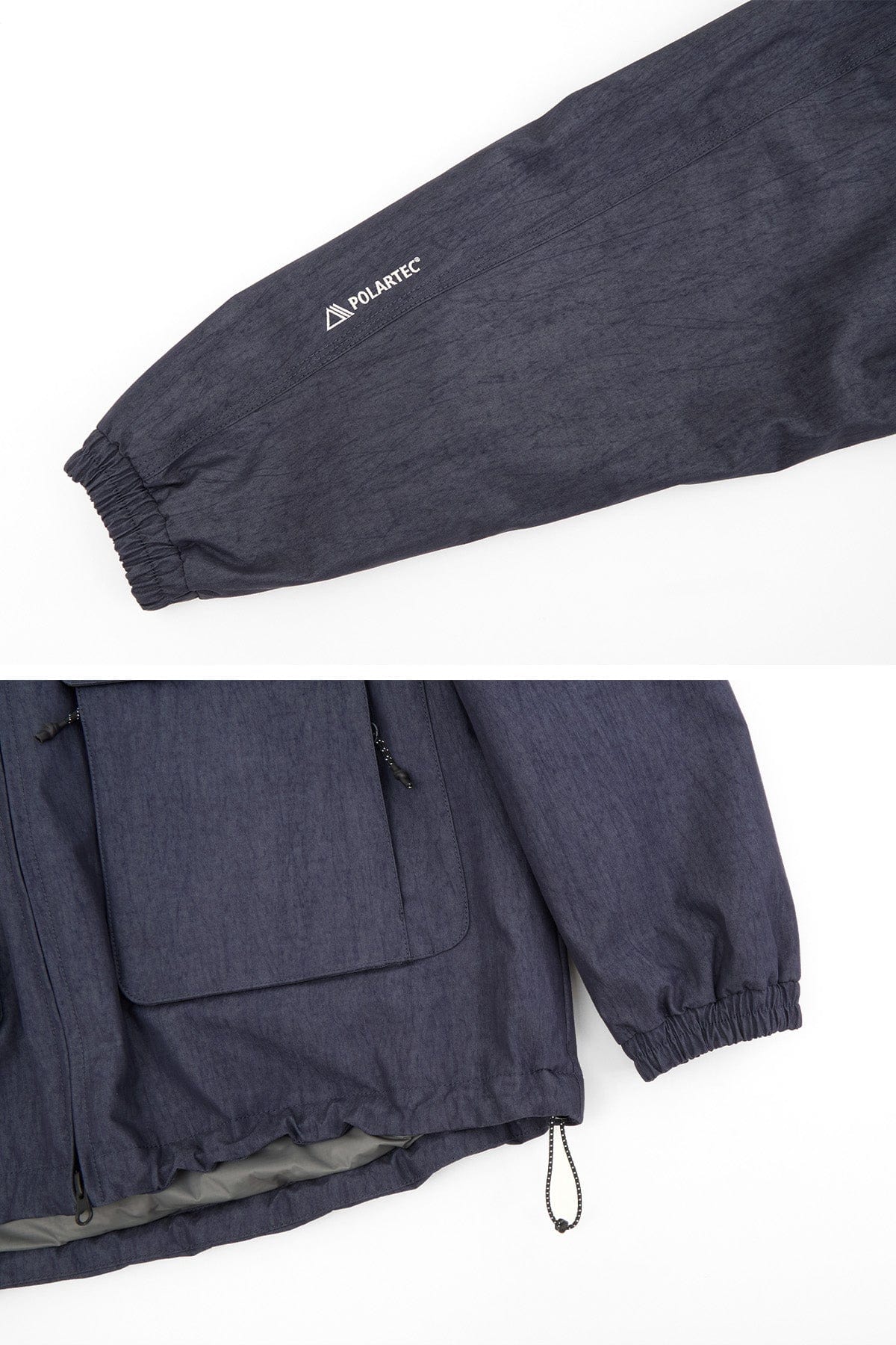 VERT POLARTEC FADE JACKET FADE INDIGO