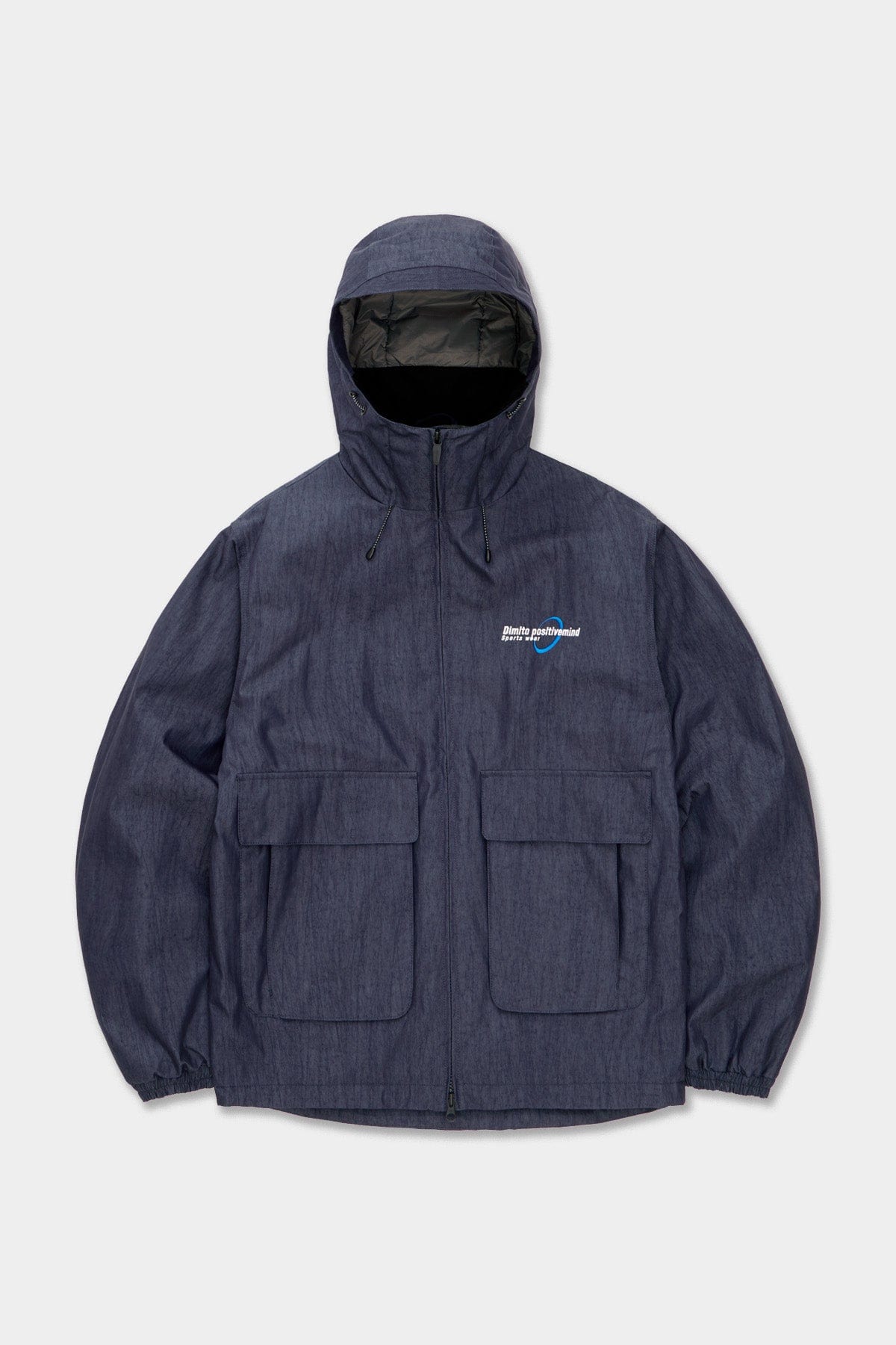 VERT POLARTEC FADE JACKET FADE INDIGO