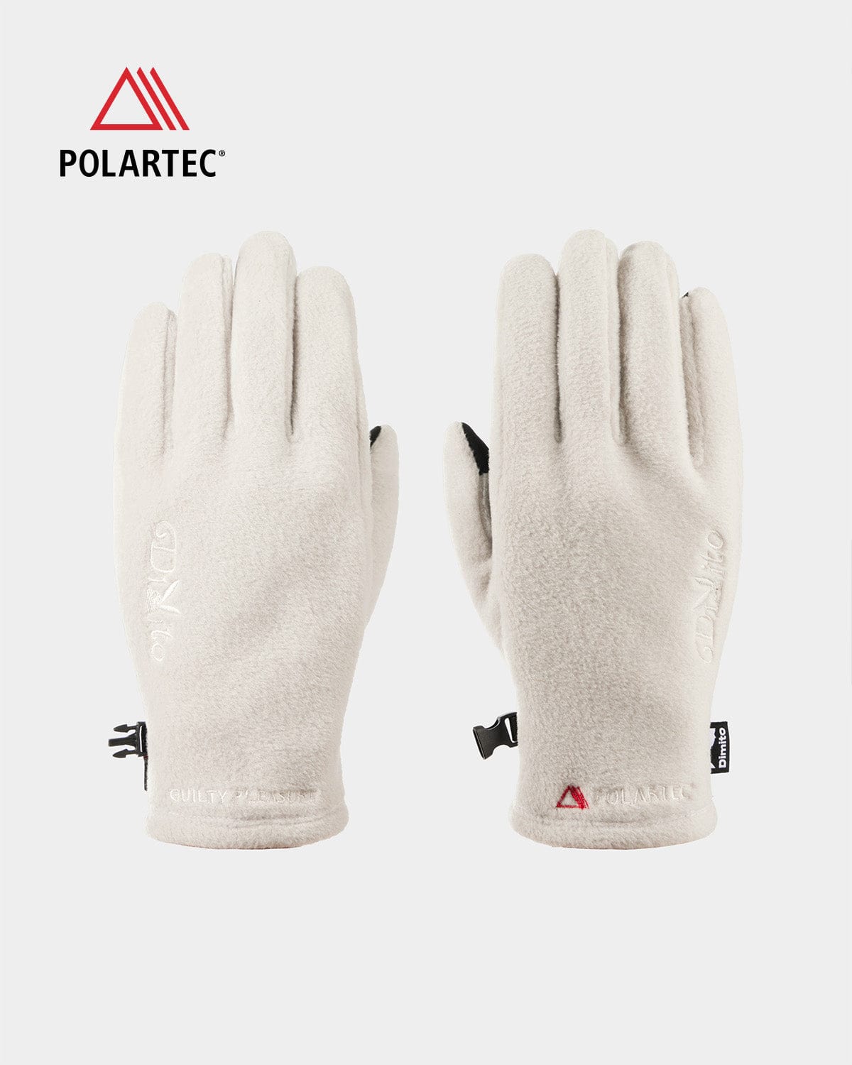 VERT POLARTEC (PLAYBOY DIMITO) FLEECE GLOVES OATMEAL