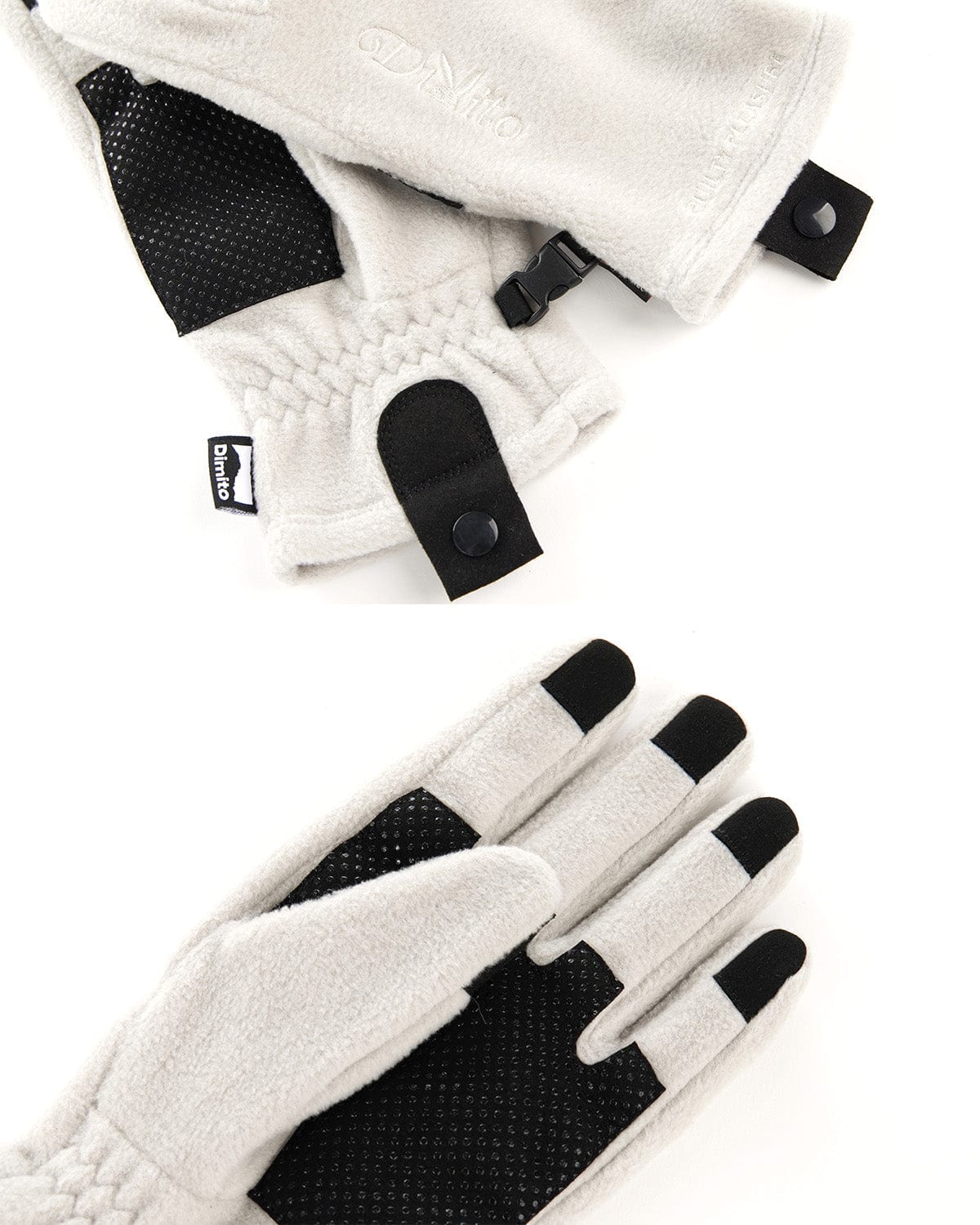 VERT POLARTEC (PLAYBOY DIMITO) FLEECE GLOVES OATMEAL