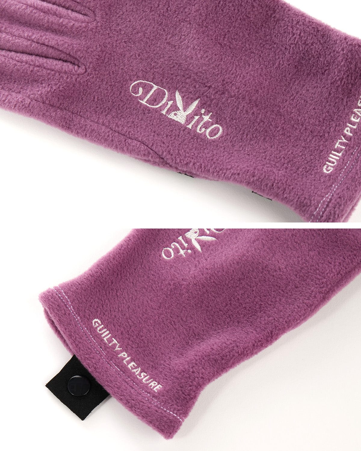 VERT POLARTEC (PLAYBOY DIMITO) FLEECE GLOVES PURPLE ASH