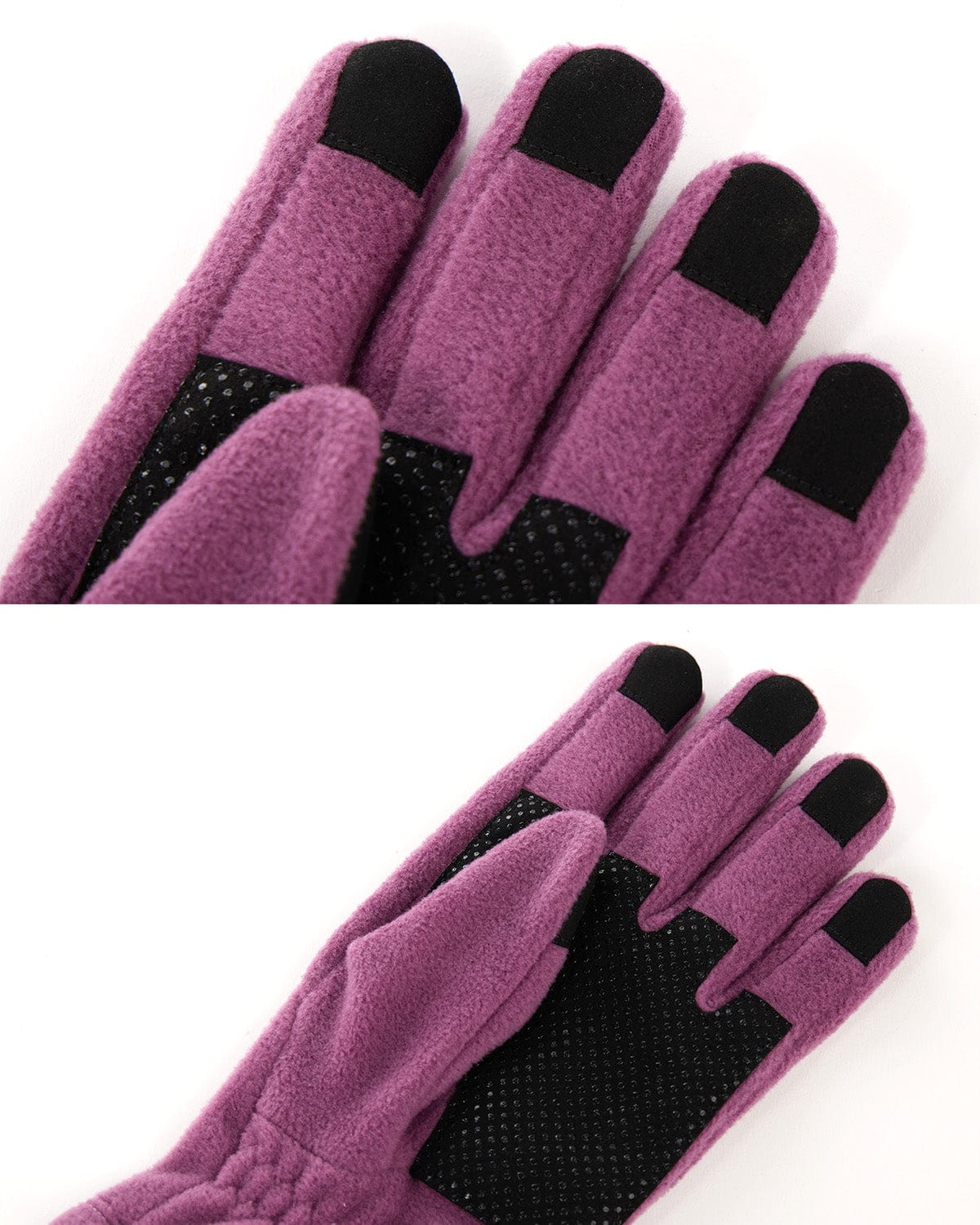 VERT POLARTEC (PLAYBOY DIMITO) FLEECE GLOVES PURPLE ASH