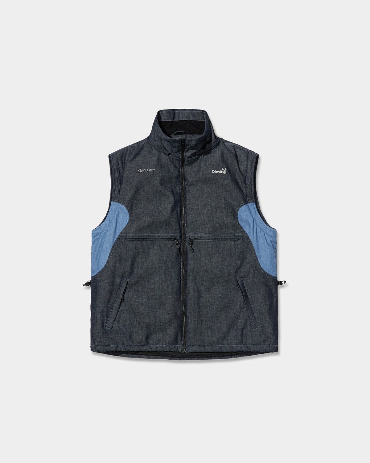 VERT POLARTEC (PLAYBOY X DIMITO) DETACHABLE JACKET BLACK DENIM