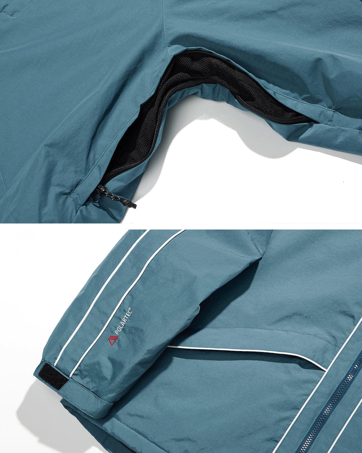 VERT POLARTEC (PLAYBOY X DIMITO) DL JACKET DARK TEAL