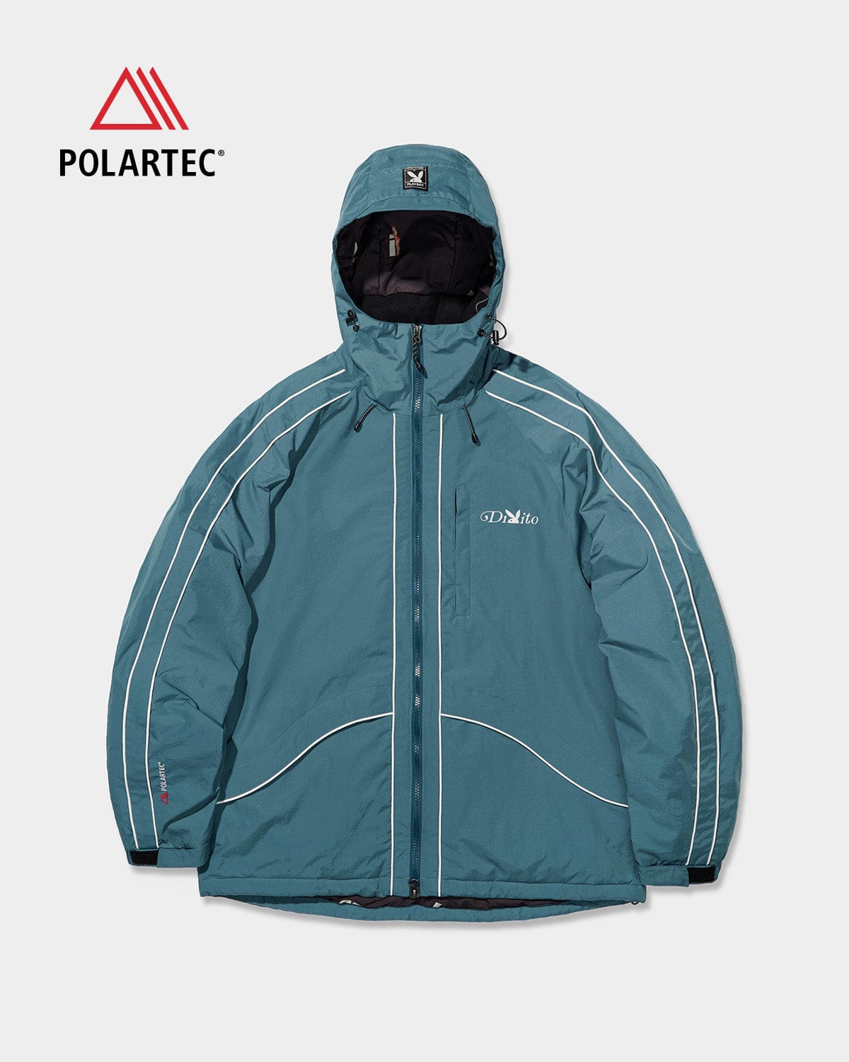 VERT POLARTEC (PLAYBOY X DIMITO) DL JACKET DARK TEAL