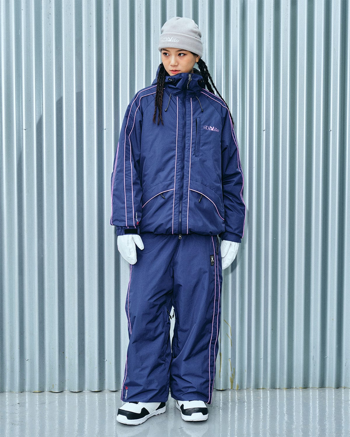 VERT POLARTEC (PLAYBOY X DIMITO) DL JACKET NAVY