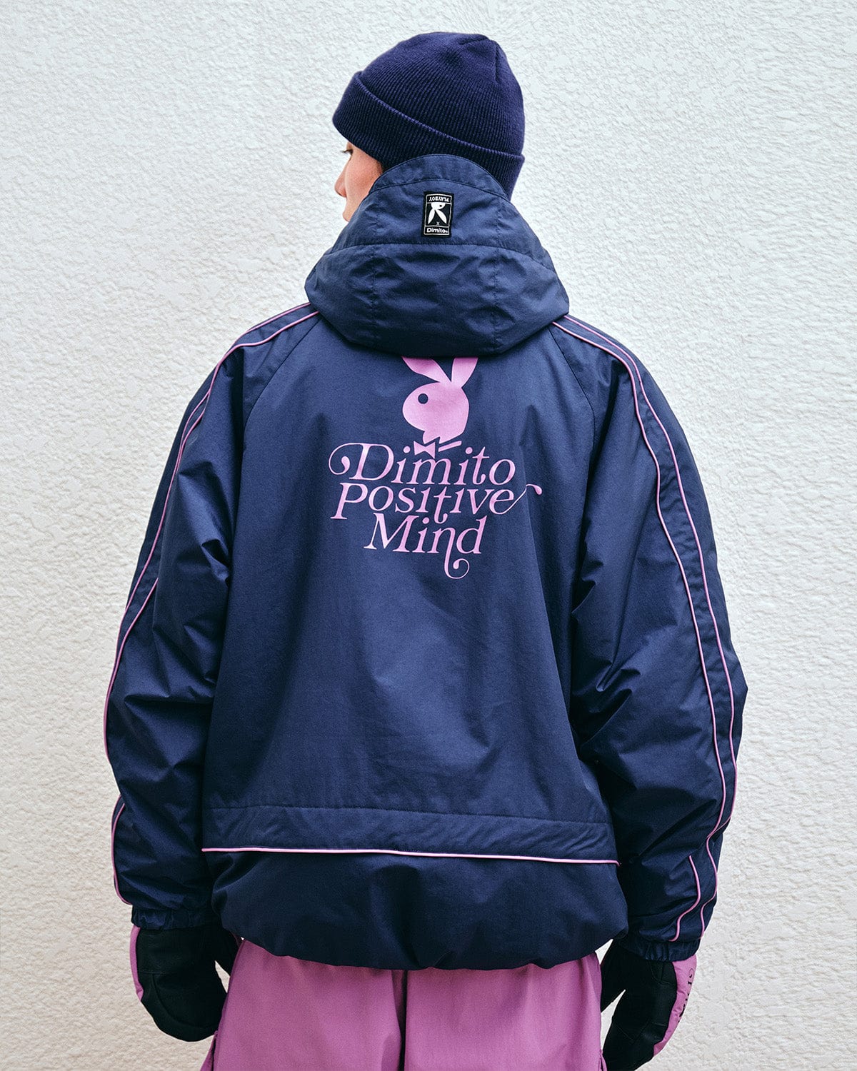 VERT POLARTEC (PLAYBOY X DIMITO) DL JACKET NAVY