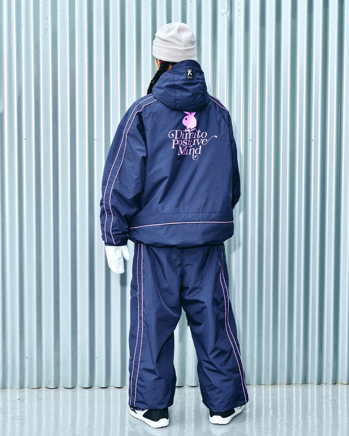 VERT POLARTEC (PLAYBOY X DIMITO) DL JACKET NAVY