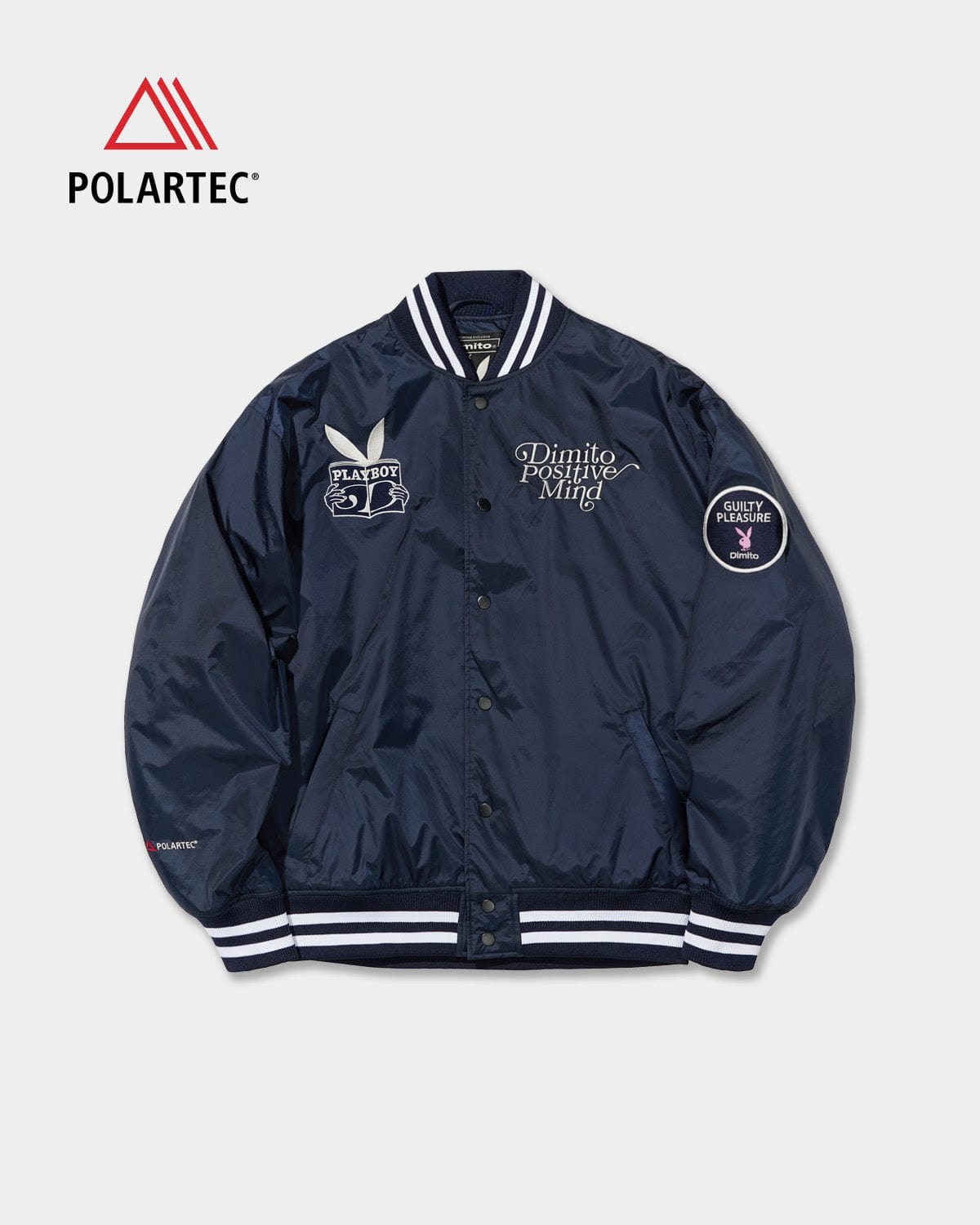 VERT POLARTEC (PLAYBOY X DIMITO) TEAM JACKET NAVY