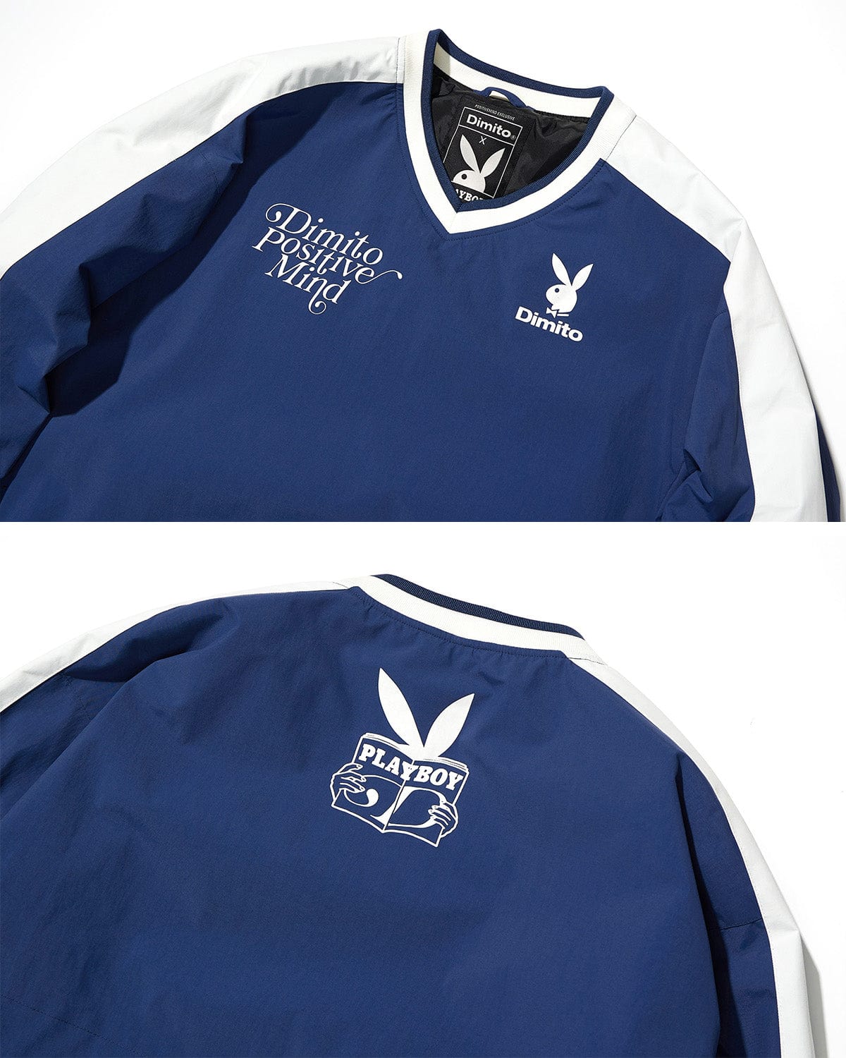 VERT POLARTEC (PLAYBOY X DIMITO) TEAM JERSEY NAVY