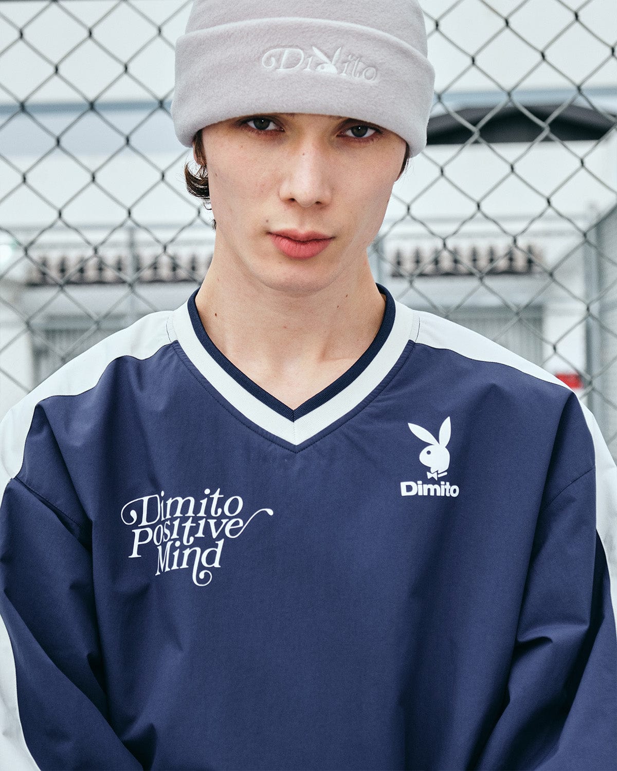 VERT POLARTEC (PLAYBOY X DIMITO) TEAM JERSEY NAVY