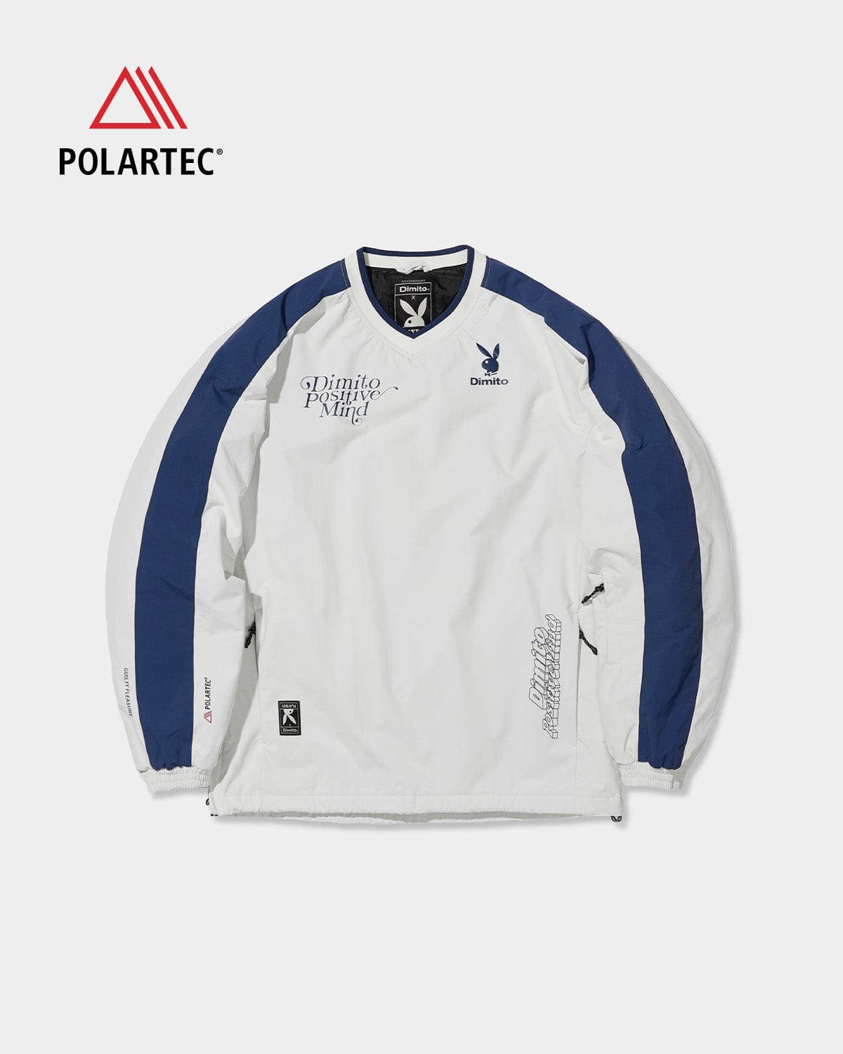 VERT POLARTEC (PLAYBOY X DIMITO) TEAM JERSEY OFF WHITE