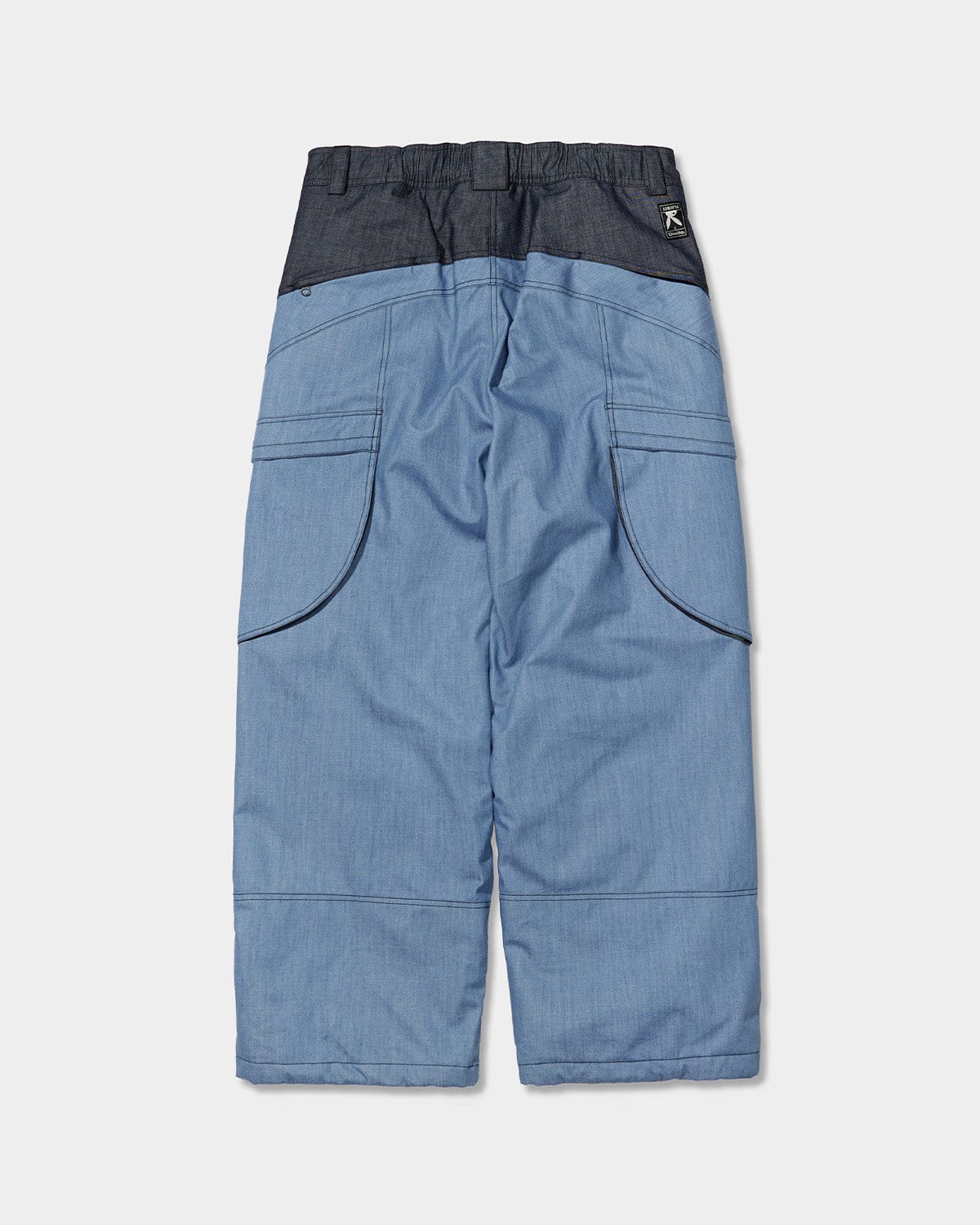 VERT POLARTEC (PLAYBOY X DIMITO) WAVE PANTS BLUE DENIM (Semi Wide Fit)