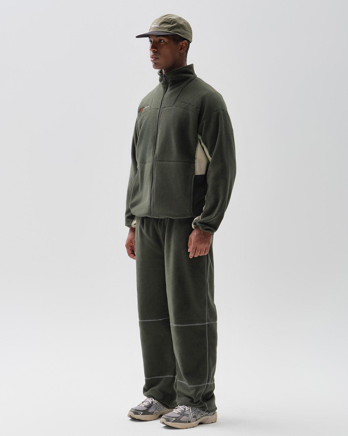 VERT POLARTEC (VTX X EIDER) STITCHED PANTS DARK GREEN (Standard Fit)