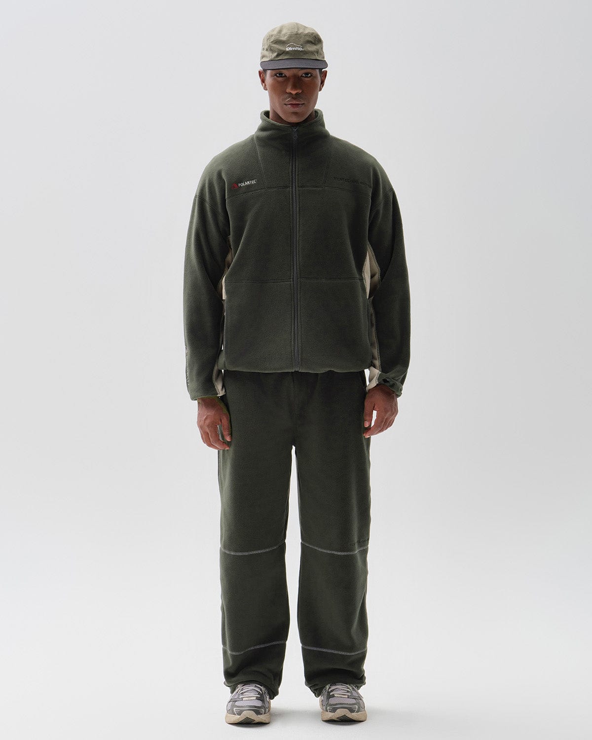 VERT POLARTEC (VTX X EIDER) STITCHED PANTS DARK GREEN (Standard Fit)