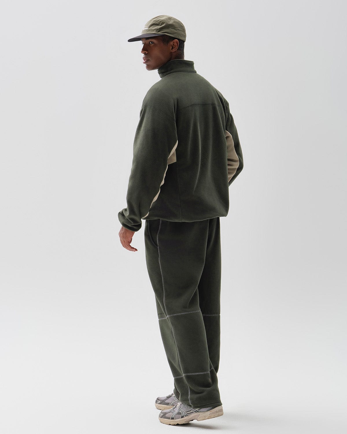 VERT POLARTEC (VTX X EIDER) STITCHED PANTS DARK GREEN (Standard Fit)