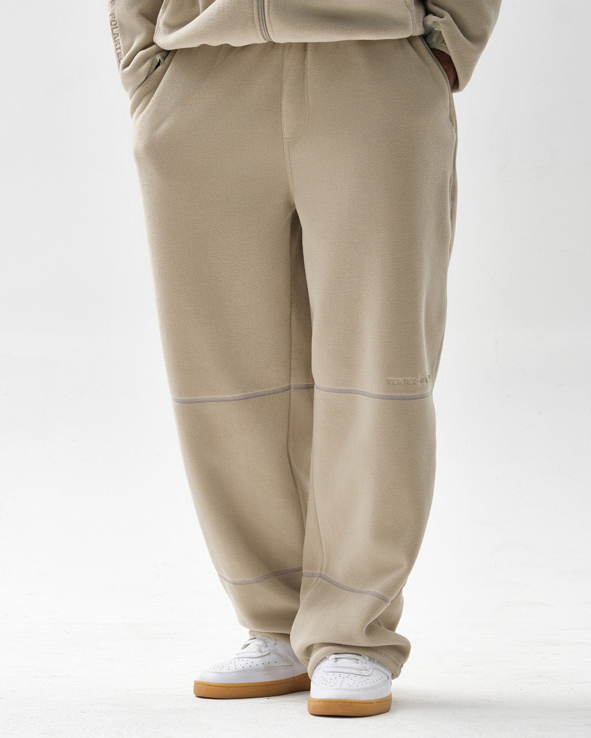 VERT POLARTEC (VTX X EIDER) STITCHED PANTS DEEP BEIGE (Standard Fit)