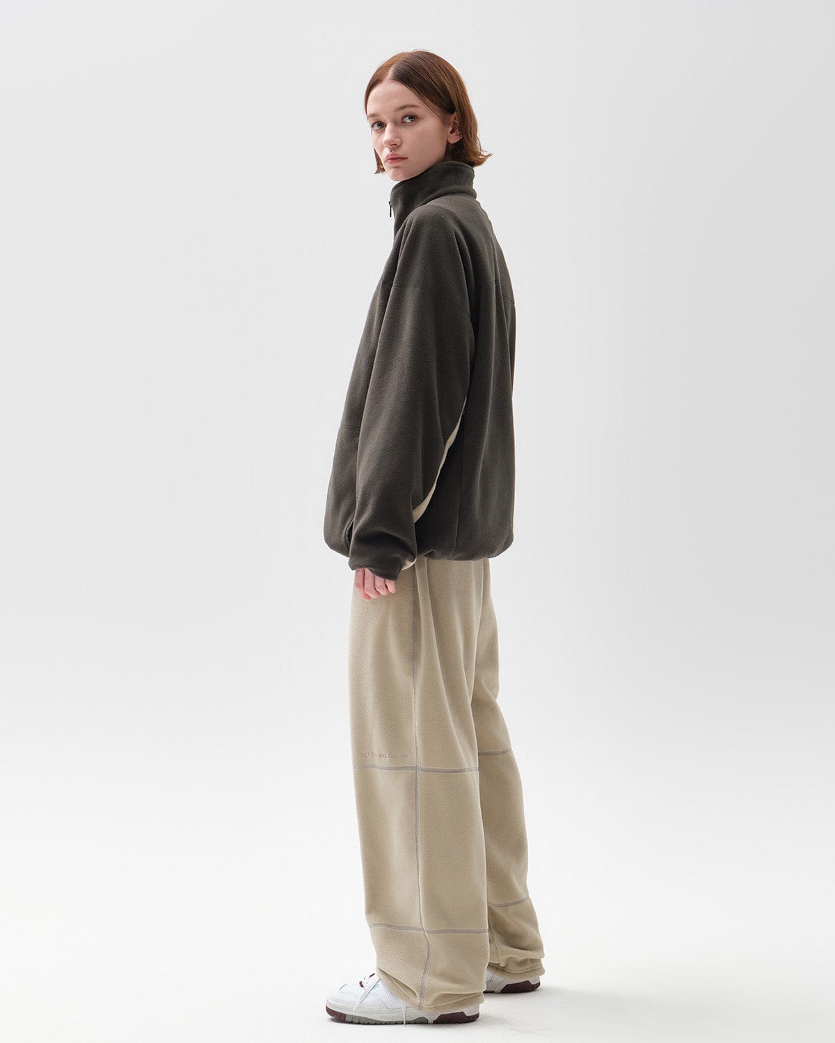 VERT POLARTEC (VTX X EIDER) STITCHED PANTS DEEP BEIGE (Standard Fit)