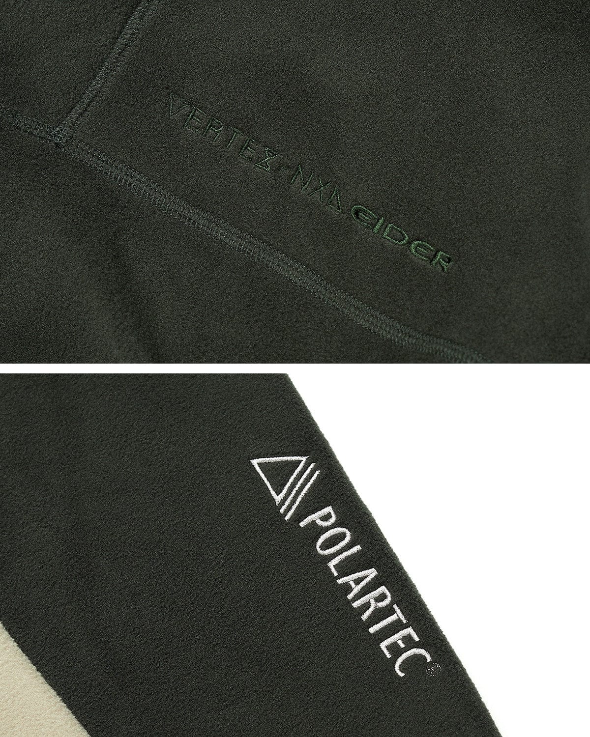 VERT POLARTEC (VTX X EIDER) ZIP JACKET DARK GREEN